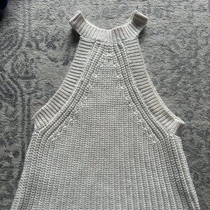 By Anthropologie Halter Sweater Tank